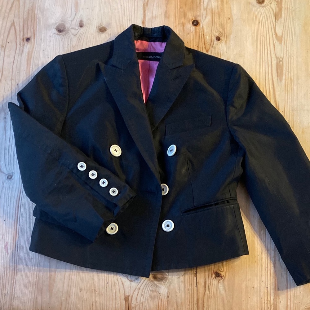 Dsquared cropped blazer, size 40